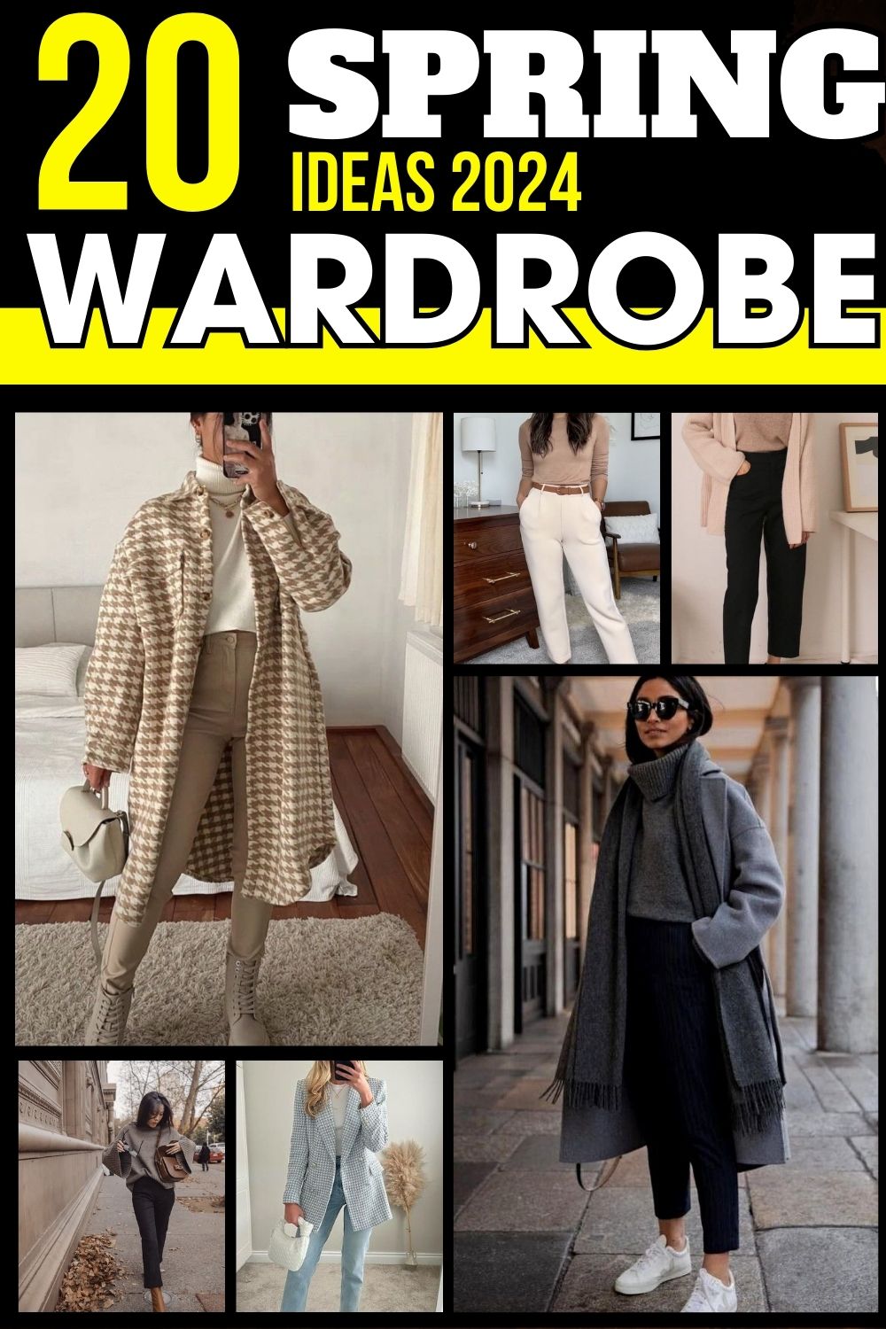 Spring Wardrobe Essentials 2024: Chic Outfits for Women