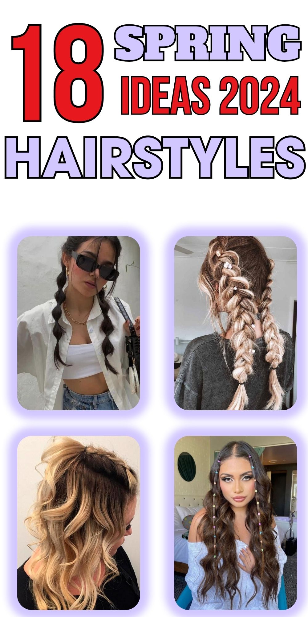 Spring 2024's Top Hair Styles: Trends for Chic & Playful Looks